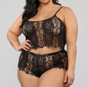 Black Curvy Set